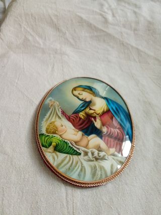 Quadro Vintage Maria Bambino