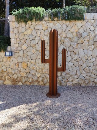 Cactus de Hierro Corten