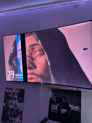 Samsung TV Curved 65 Negro/Plata