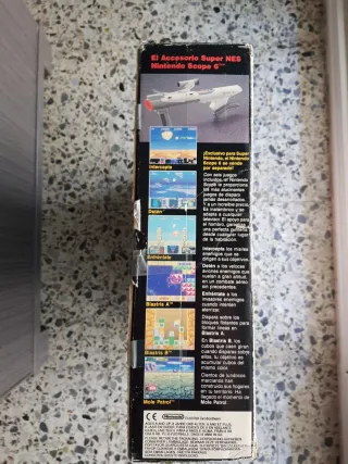 Caja Super Nintendo Consola Mario All Stars Pal