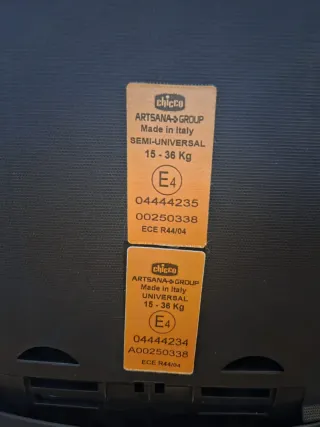 Silla coche infantil Chicco