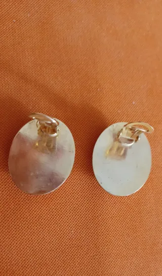 Orecchini clip corallo vintage