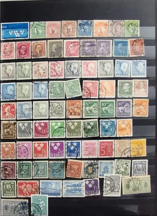 Sellos de 15 países europeos