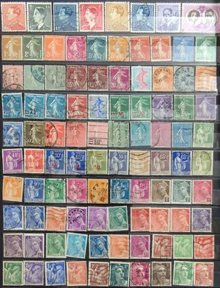 Sellos de 15 países europeos