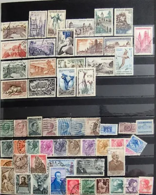 Sellos de 15 países europeos