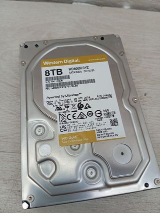 Western Digital WD Gold 8TB WD8005FRYZ Disco duro