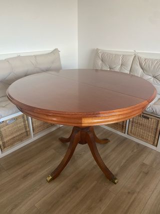 Mesa Comedor Extensible Madera Marrón