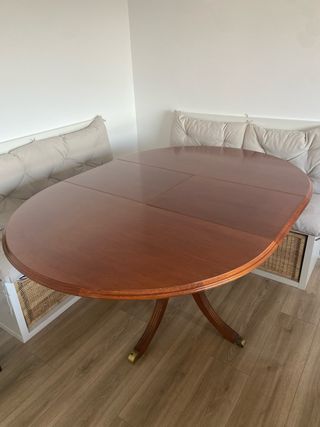 Mesa Comedor Extensible Madera Marrón