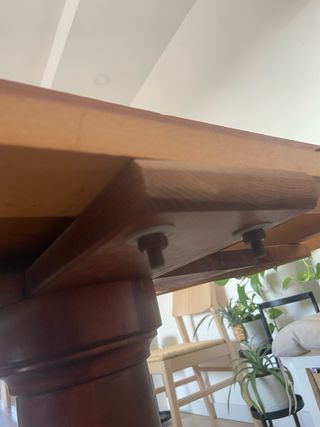 Mesa Comedor Extensible Madera Marrón