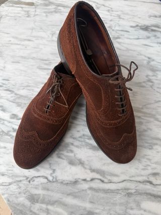 Scarpe Allen Edmonds Allister 43.5 cuciture a mano