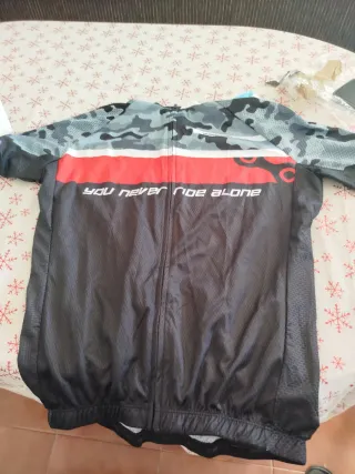 Maillot Ciclismo Camuflaje Talla M/XL