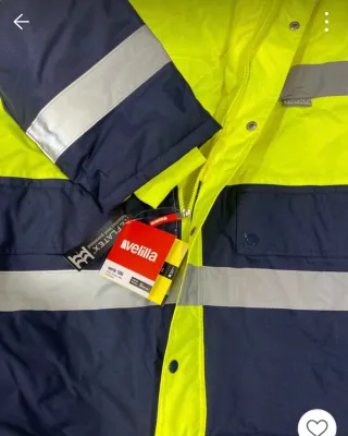 Chaqueta de trabajo Velilla alta visibilidad.