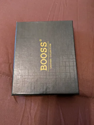 Cartera BOOSS hombre nueva marrón