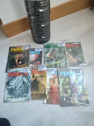 Cómics de terror Pánico