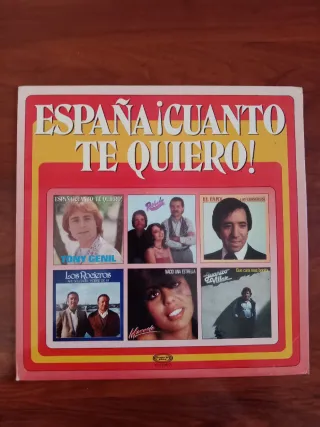 Lote  8 LPs Canción Española