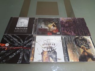 Lote CDs Gothic Rock, EBM y Progresivo