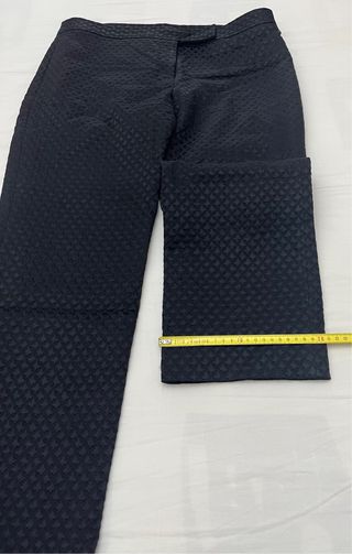 Pantalón Roberto Verino Negro Textura