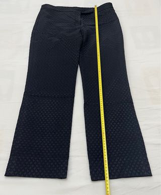 Pantalón Roberto Verino Negro Textura