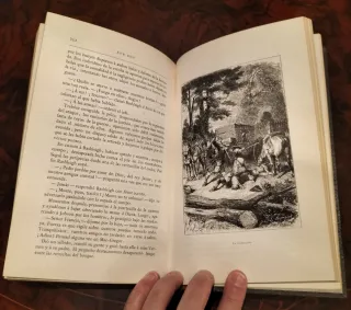 Libro Rob Roy de Walter Scott - 1882