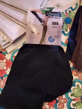 Medias Sarastar calentitas talla única azul