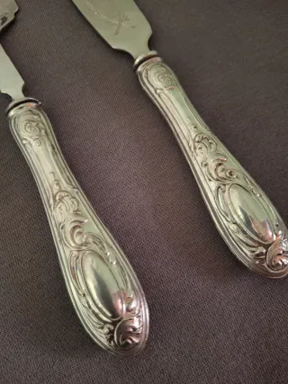 Set posate portata Argento 800