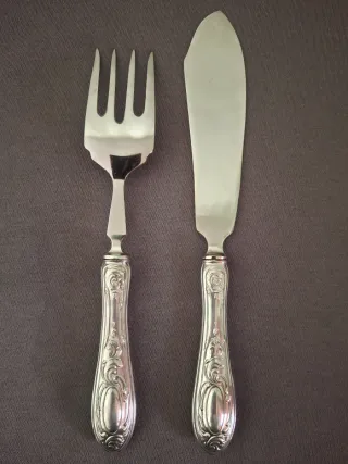 Set posate portata Argento 800