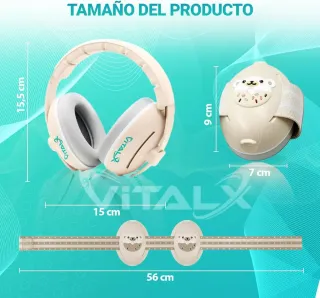 Cascos Antiruido para Bebés (0-48 meses) Nuevo