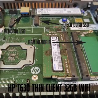HP t630 Thin Client 32GB WiFi(2 unidades)