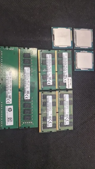 Lote Componentes Informáticos HP