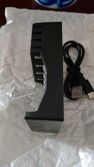 Cargador Baterías AA/AAA USB 4 Ranuras