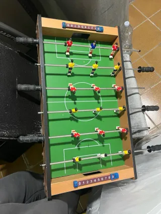 Futbolín de mesa