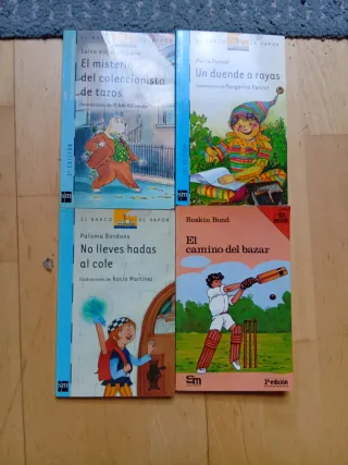 Lote libros infantiles El barco de vapor