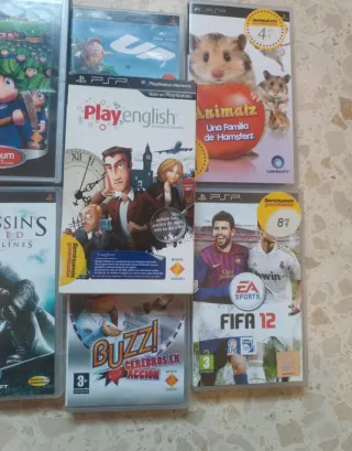 Assassin's creed, Up, Play English, Fifa 12...