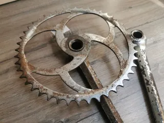 Plato biela Orbea antiguo