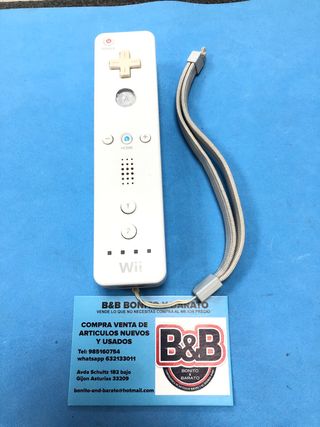 Mando Wii Nintendo RVL-003 Blanco