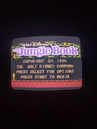 Cartucho original El Libro de la Selva – NES
