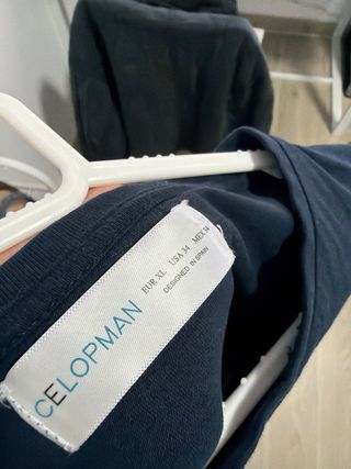 Camiseta Celopman azul talla XL