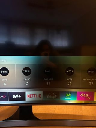 Samsung TV 55 Curva Negra