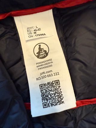 Chaqueta JOTT azul mujer sin estrenar