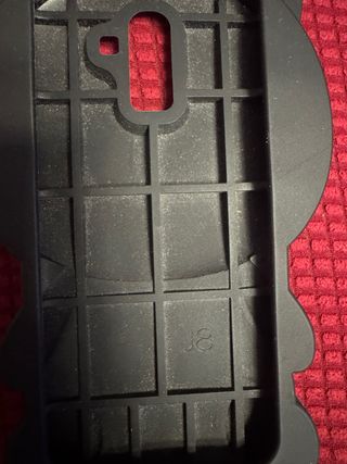 Funda Samsung J8 Gato Negro con Llavero