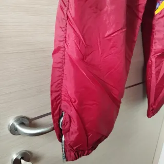 Pantaloni imbottiti impermeabili bordeaux