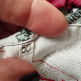 Pantaloni imbottiti impermeabili bordeaux