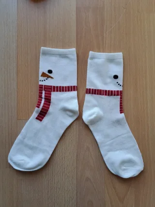 Calcetines Navideños Nuevos Talla Única