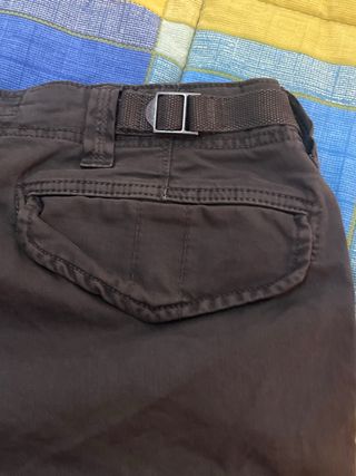 Bermudas Superdry Verde Oliva Oscuro. Talla W30