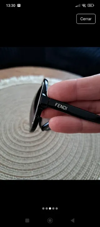 Gafas de sol Fendi Negras