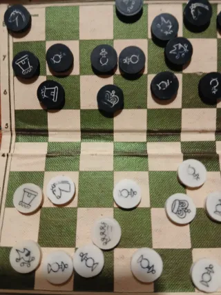 Scacchiera magnetica vintage anni '60