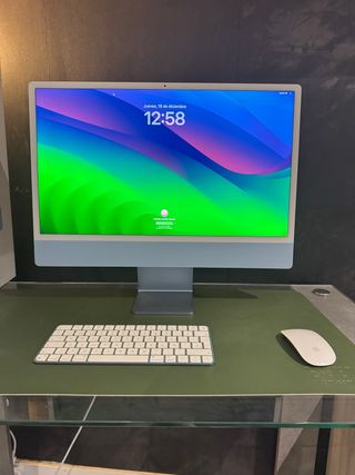 IMAC (Año 2023) 24 Pulgadas Azul/Plata 8GB 256GB