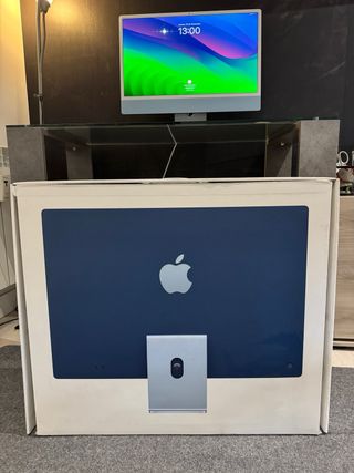 IMAC (Año 2023) 24 Pulgadas Azul/Plata 8GB 256GB