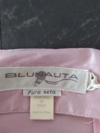 Vestito seta tafta BLUNAUTA