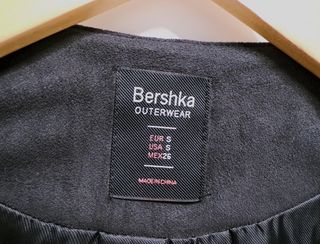 Torera ante, negra Bershka